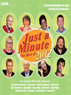 cover image of Just a Minute--The Best of 2012